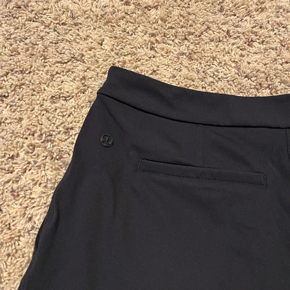 Lululemon Tapered Leg Mid Rise 7/8 Pants Luxtreme Black - Picture 5 of 6